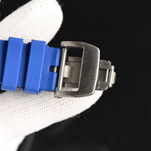 Reloj de Pulsera Mecánico Automático de Cerámica Azul para Hombre, Elegante y Único RM52-03 - Product Image 6