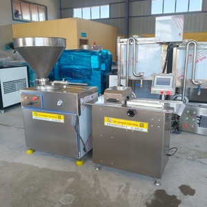 Máquina Eléctrica <span class=keywords><strong>para</strong></span> Atar Salchichas, Enlazadora de Salchichas <span class=keywords><strong>para</strong></span> Producción de Jamón, Chorizo y Salchichas Taiwanesas - Product Image 5