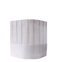 Chapeau de chef rond jetable en non-tissé, produits de sécurité