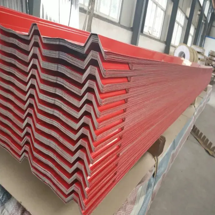 Colour coated roofing sheets metal galvanized steel roofing panels