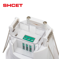 Détecteur de mouvement infrarouge 110~240V/AC, détecteur de mouvement infrarouge, détecteur de mouvement infrarouge IP20 360 °   Détecteur de mouvement infrarouge 50/60Hz
