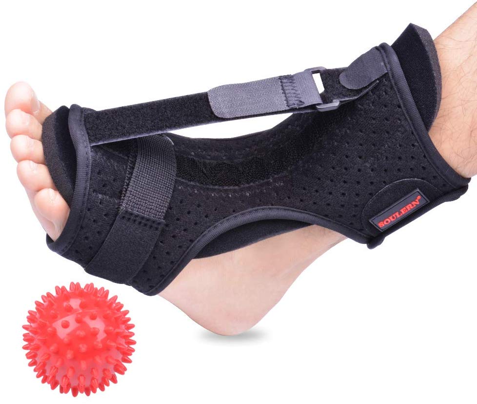 Высококачественный бандаж на лодыжку, Подошвенный Фасциит, ночная шина, бандаж на спинную ногу для облегчения боли в пятке