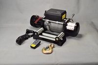 Treuil électrique 12V 24V 48V robuste pour véhicule, treuil à câble métallique de 2000 à 20000 LBS pour le sauvetage de camions et remorques tout-terrain