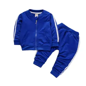 6M-5year Fashion Baby Kids Children Girls Boys sweatsuit Casual Sports Clothing 2pieces Suits Sets