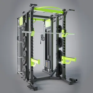 Weight Rack Gym Equipment Platform Power Rack Attachment Commercial Accessories With Pulley Weight Cage Gym Equipment Multi Function Cable Crossover