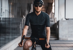 シームレス昇華プリントバイクシャツ半袖Ciclismo RopaODM OEM男性自転車着用アパレル服サイクリングジャージ - Product Image 4