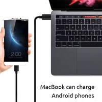 Câble de données Type-C vers Micro USB pour interface Android Type-C, câble de transfert et de charge bidirectionnel
