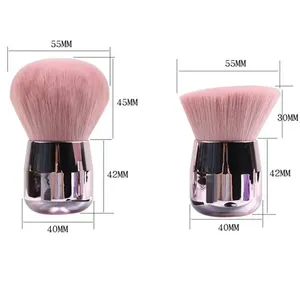 Pinceau professionnel 1 pièce pour nail art, en poils synthétiques, accessoire de manucure, outil de nettoyage pour peinture gel et dépoussiérage - Product Image 5