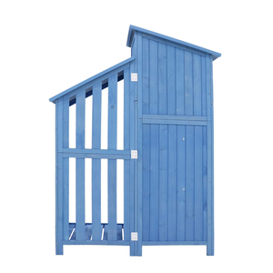 Grande armadio da giardino in legno ecologico impermeabile <span class=keywords><strong>per</strong></span> interni/esterni casa <span class=keywords><strong>per</strong></span> attrezzi da giardino - Product Image 6