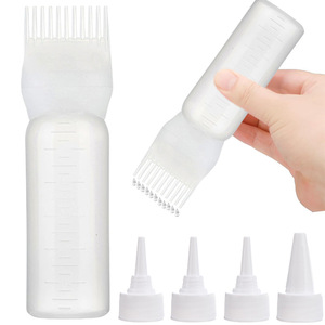 ขวดแชมพูแห้งแบบมีหัวหวี ขนาด 120 มล. สำหรับทำสีผมและบำรุงผมทุกประเภท - Product Image 5