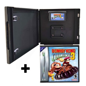 Donkeye Country Kong 1 2 3 <b>Game</b> Cartridge With Box for gba Gameboy Advance - Product Image 3
