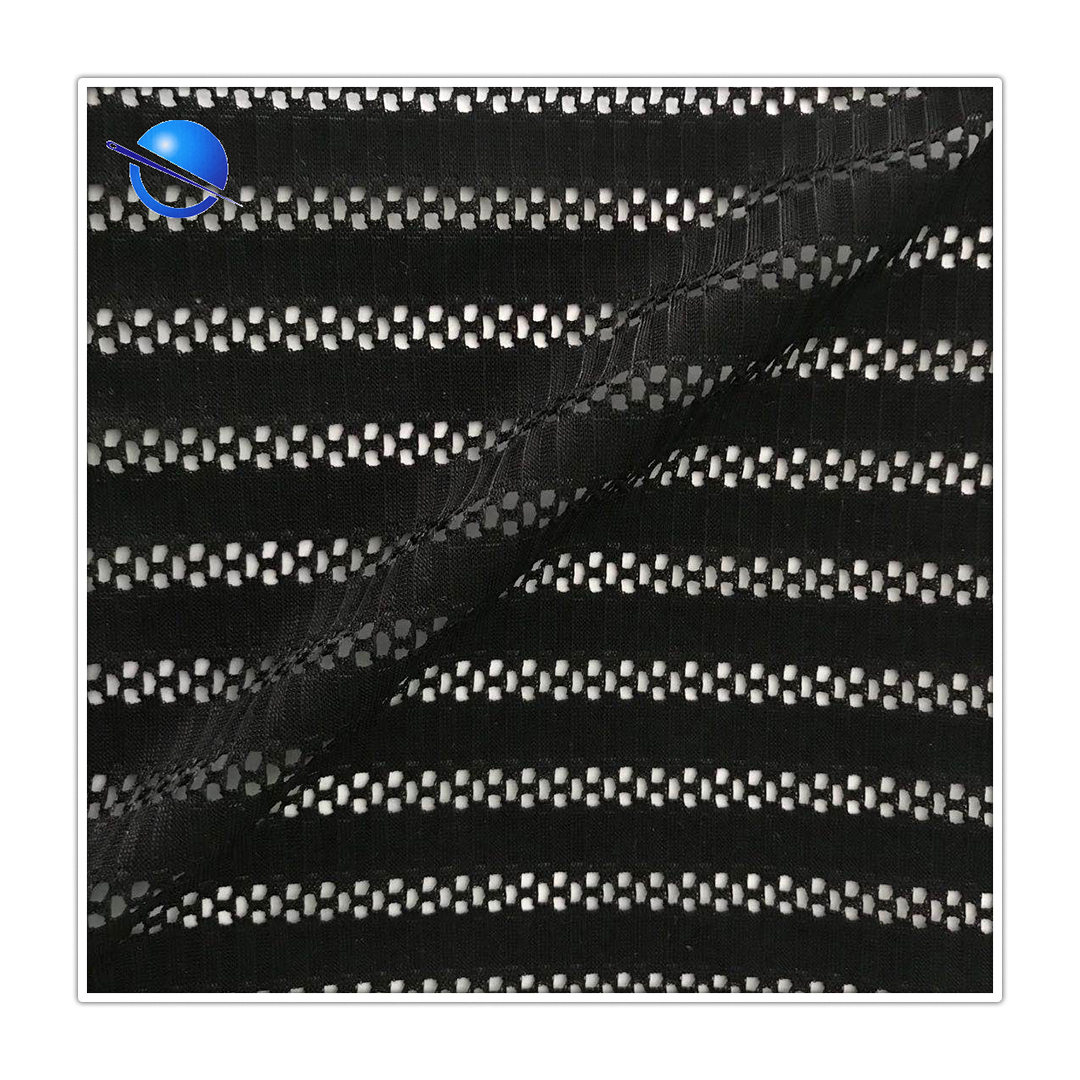 Декоративная низкоэластичная сетчатая ткань для одежды из полиэстера и спандекса