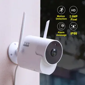 1080P Motion Detection 4 Gam Tvt Cctv Camera Cho Ngoài Trời V380 Bullet Camera Báo Động B10 H.265 Đám Mây, Thẻ Nhớ 1 Năm, 1 Năm CMOS