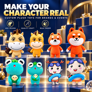Poupée en peluche personnalisée OEM/ODM en gros, design 3 vues, jouet en peluche personnalisé hautement réaliste pour cadeaux promotionnels - Product Image 1