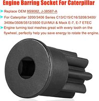Clé à douille pour moteur, outil de serrage pour CAT 3200 3406 J-38587-A, remplace ENL80-0054 9S9082