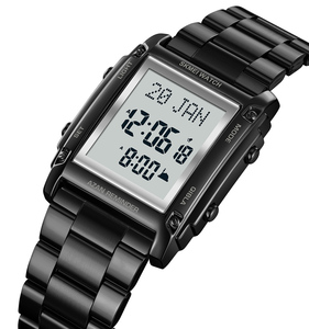 SKMEI 2277 Kỹ Thuật Số Azan Xem Qibla Hướng Cầu Nguyện Hồi Giáo Sản Phẩm Người Đàn Ông Hồi Giáo Xem Somalia 1815 Sang Trọng 30M Nước Chống Lại - Product Image 3