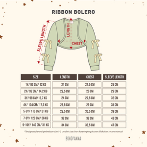 <b>Kids</b> Ribbed Bolero Cardigan Ribbon Bow Long Sleeve For <b>Kids</b> Outerlayer <b>Cropped</b> Jacket to 9-10Y Good Quality - Product Image 6