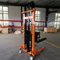 Chariot élévateur à palettes électrique à pompe hydraulique, vente chaude en Chine, capacité de 1000 kg