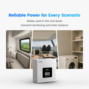 Controlador de Carga Solar MPPT TEP10415 de la Serie TEP, 100A, 12V-48V, Entrada Máxima de PV 150V, Pantalla LCD, 3120-5200W - Product Image 2