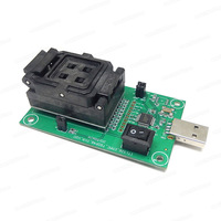 Uji IC eMMC BGA153 BGA169 soket ic adaptor USB 11.5x13mm Uji Flash NAND untuk programmer
