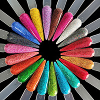 Ensemble de poudre à paillettes pour ongles en 27 couleurs (5g chacune) pour manucure DIY et nail art scintillant - Utilisation en salon et en soirée