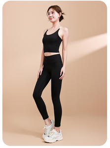 Ensemble de <span class=keywords><strong>yoga</strong></span> et de sport VTU Peach Butt 2026 <span class=keywords><strong>sexy</strong></span> et coloré, personnalisé, taille haute, sans couture, respirant, séchage rapide, pour femmes - Product Image 5