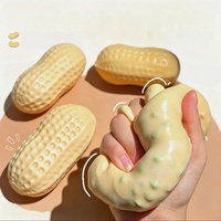 Jouet sensoriel anti-stress en caoutchouc souple et croustillant pour adultes, 1 pièce en boîte, à remontée lente, pour la décompression, cadeau d'Halloween