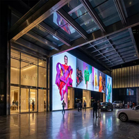 Panneaux publicitaires LED à économie d'énergie GOB P3.0/P2.5/P2.0, écran promotionnel pour vitrine de magasin, affichage LED pour magasin de détail, centre commercial, OEM