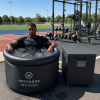 Hi-Q Group Refroidisseur d'eau 1Hp pour bain de glace et bain froid, équipement de refroidissement pour la récupération sportive des athlètes
