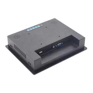 8 inç IPS HD-MI USB harici ekran VESA montaj gömülü Full HD ekran çift hoparlörler ile endüstriyel dokunmatik monitör - Product Image 6