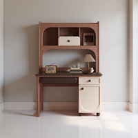 Ensembles de meubles de chambre d'enfant personnalisés, comprenant un lit, une table de chevet, une armoire et un bureau.