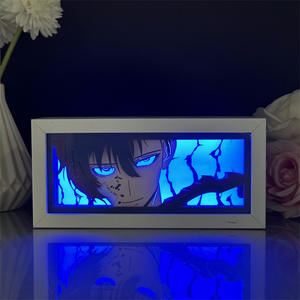 20*9CM Vente en gros Solo Nivellement Sung Jin Woo <span class=keywords><strong>Manga</strong></span> Anime USB Veilleuse DIY Creative Lighting Peinture - Product Image 6