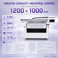 Imprimante à plat UV Weprint 1210 pour signalétique, acrylique, carrelage céramique, imprimante à encre blanche LED pour enseignes, fabricant Dubaï EAU