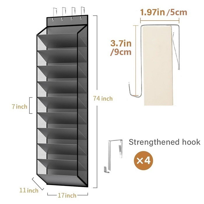 10 cellules Gris