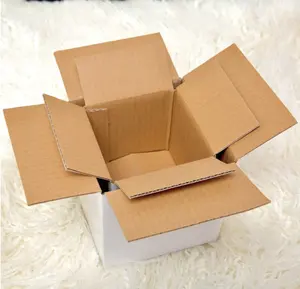 manufacturers Free design printing package cardboard box custom Logo kraft paper box packaging