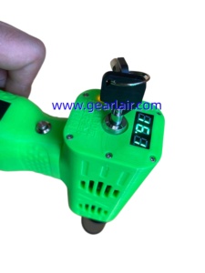 เครื่องเลเซอร์ Gearlair 130W กำลังสูงสุด สีเขียว มองเห็นได้ พร้อมแบตเตอรี่เปลี่ยนได้ ระบบล็อคเพื่อความปลอดภัย ระบบระบายความร้อนคู่ แรงดันไฟฟ้า - Product Image 5