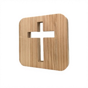 <b>Desk</b> Lamp <b>Wood</b> Acrylic <b>Solid</b> Rectangle Handmade 3D Night Light Luminous Hollow Carving LED Lighting Gift Animal Series - Product Image 3