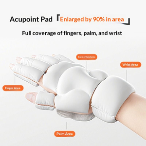 <span class=keywords><strong>Produits</strong></span> de massage manuel par acupression portables, masseur thérapeutique vibrant, masseur électrique rechargeable pour <span class=keywords><strong>les</strong></span> mains avec compression thermique - Product Image 5