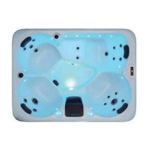 Luxe Moderne Acryl Jet Overflow Whirlpool Massage Badkuip Voor Buitengebruik Hotel - Product Image 2