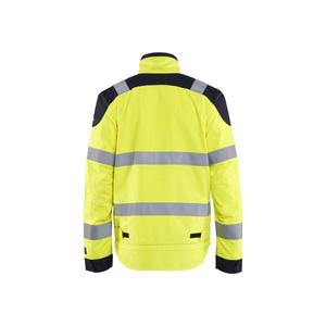 BLAKLADER - 408915123389L Chaqueta multinorm Inherent Hi-vis Amarillo/Azul Marino-EAN 7330509625927 ROPA DE TRABAJO RESISTENTE A LLAMAS - Product Image 2