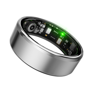 Anillo Inteligente para <span class=keywords><strong>Mujer</strong></span> con Sensor de Oxígeno en Sangre, Monitorización del Sueño, Podómetro, Seguimiento del Ciclo y Ejercicio para Android e iOS - Product Image 1