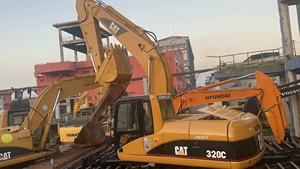 Máquina excavadora Caterpillar 320c 320cl usada, Caterpillar 320cl de segunda mano original de Japón con componente de motor central - Product Image 4