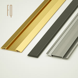 Hiện đại không thấm nước chống trượt nhôm cao su sàn thảm đỏ quá trình chuyển đổi giảm hồ sơ Laminate TRIM Thảm trang trí - Product Image 5