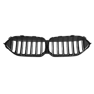 2020 + LUMA böbrek çift çıta parlak siyah/mat siyah ön tampon Grille BMW 2 serisi F44 için yeni ABS malzemeden yapılmış - Product Image 5
