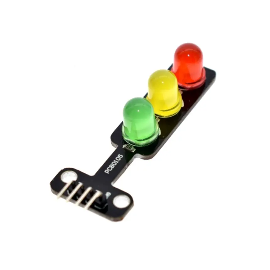 Модель мини светофора 5 В, светодиодный дисплей, модуль, красный, желтый, зеленый, 5 мм, светодиодный мини-Светофор для модели светофора