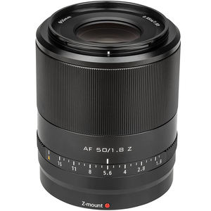 Viltrox 50mm F1.8 Objectif de caméra Objectif autofocus plein cadre pour appareils photo sans miroir Nikoon Z-Mount Z7II Z5 Z6II <span class=keywords><strong>Z50</strong></span> Z6 Z7 Z9 Zfc - Product Image 3