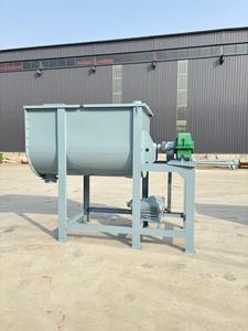 Mezclador Industrial de Polvo Seco, Mezcladora Horizontal de <span class=keywords><strong>Mortero</strong></span> con Alimentador de Tornillo, Mezcla Uniforme para <span class=keywords><strong>Cemento</strong></span>/Yeso, Uso en Construcción - Product Image 2