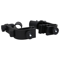 Plastic Foldable Drum Mic Stand Anti-Vibration Flexible Rotatable Microphone Clip Sturdy Durable Stage Performance Percussion