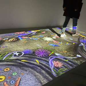 Lampe de <span class=keywords><strong>projecteur</strong></span> interactive avec logiciel/système, attraction nocturne, jeu de projection interactif au sol - Product Image 6