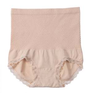 Yüksek kalite kadınlar yüksek bel karın kontrol külot seksi dantel iç çamaşırı - Product Image 4